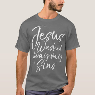 Camiseta Diversão da Salvação Cristã Citação do Prese