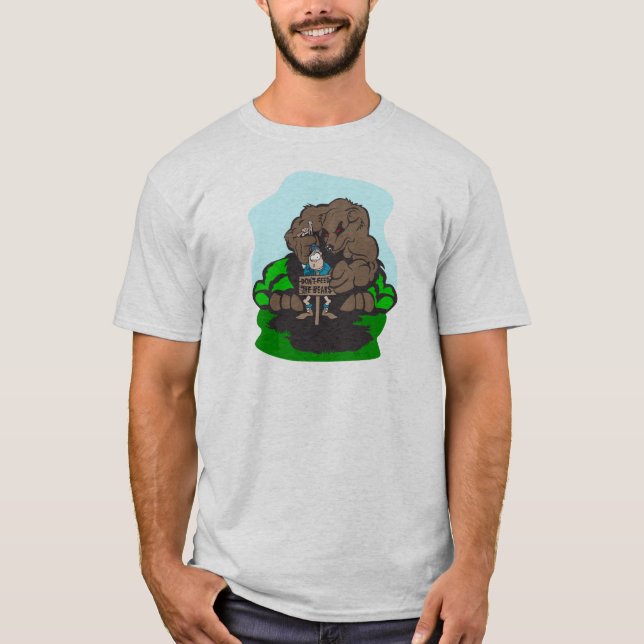 Camiseta Diversão de acampamento (Frente)