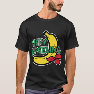 Camiseta Diversão de Banana Pun T-Shirt