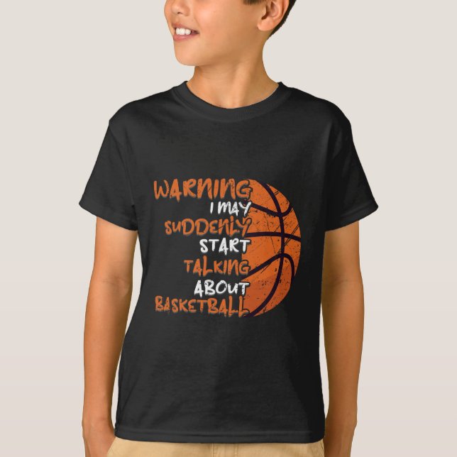 Camiseta Diversão de basquetebol superior (Frente)