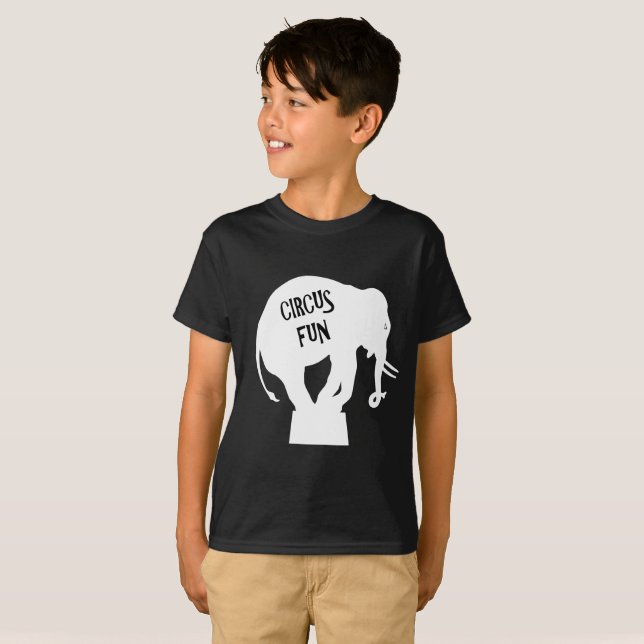 Camiseta Diversão de Circo (Frente Completa)