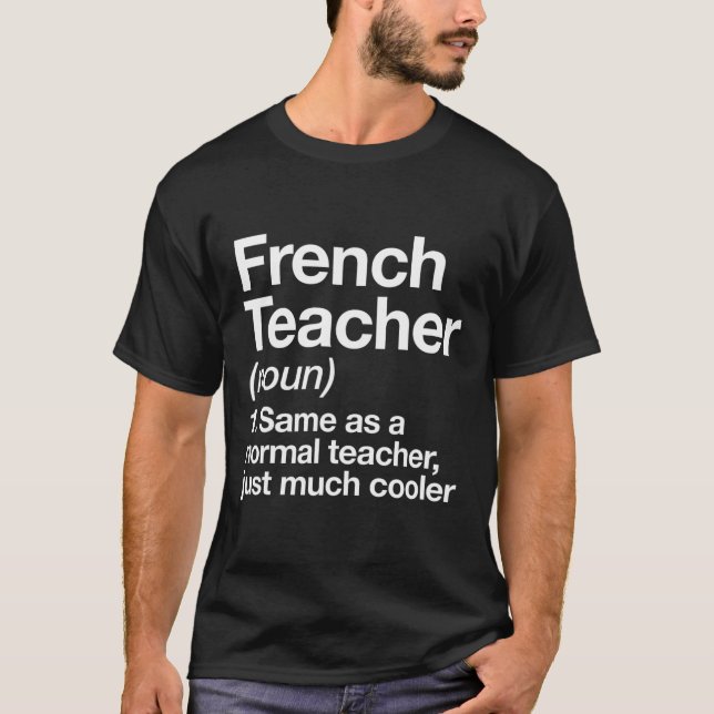 Camiseta Diversão De Definição De Professores De Volta À Es (Frente)