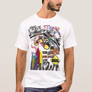 Camiseta diversão de dj