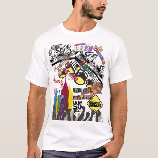 Camiseta diversão de dj (Frente)