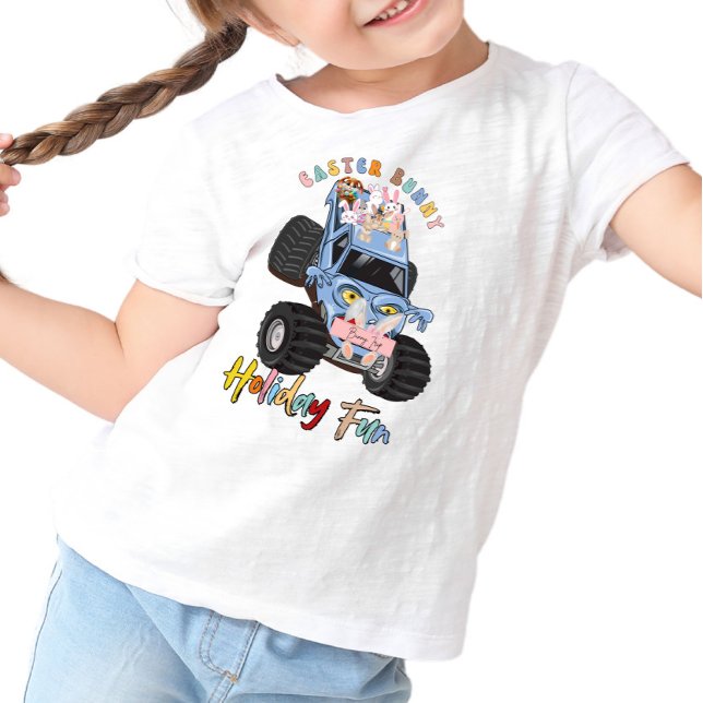 Camiseta Diversão de Feriado de Coelho da Páscoa (Criador carregado)