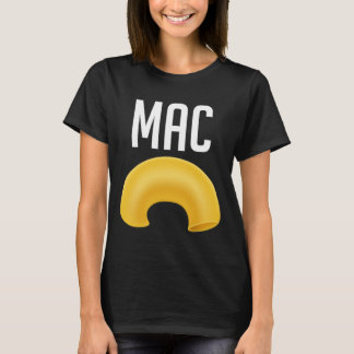 Camiseta Diversão de Macaroni e Figurino do Dia das Bruxas 