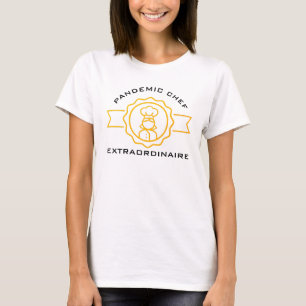 Camiseta Diversão de Prêmio Extraordinário de Chef Pand