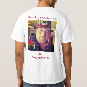 Camiseta Diversão de Retirada ou Aviso de Trabalho