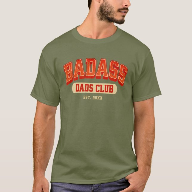 Camiseta Diversão de Trendência Legal do Clube de Pai de Ba (Frente)