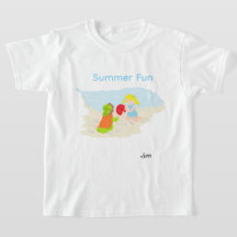 Camiseta :  Diversão de Verão .