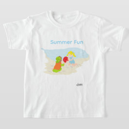 Camiseta : Diversão de Verão .
