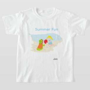 Camiseta : Diversão de Verão .