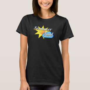 Camiseta Diversão de Verão, bom humor para homens, mulheres