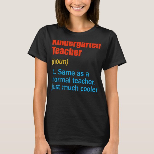 Camiseta Diversão De Volta À Escola Professora Do Primeiro  (Frente)