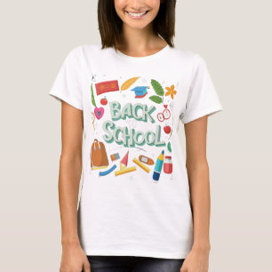 Camiseta “Diversão de Volta às Aulas – Essencial para Sala 