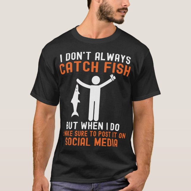 Camiseta Diversão Ditos Pesca Piada Pescador Humor Sarcásti (Frente)