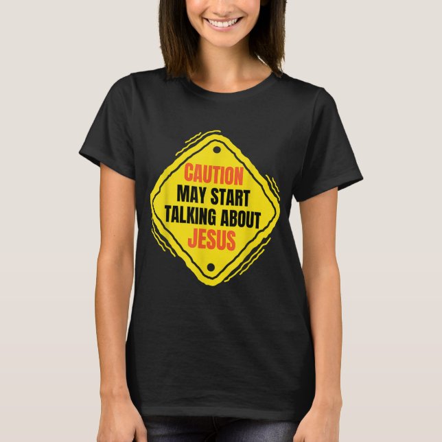 Camiseta Diversão dizendo Jesus Meme Engraçado (Frente)