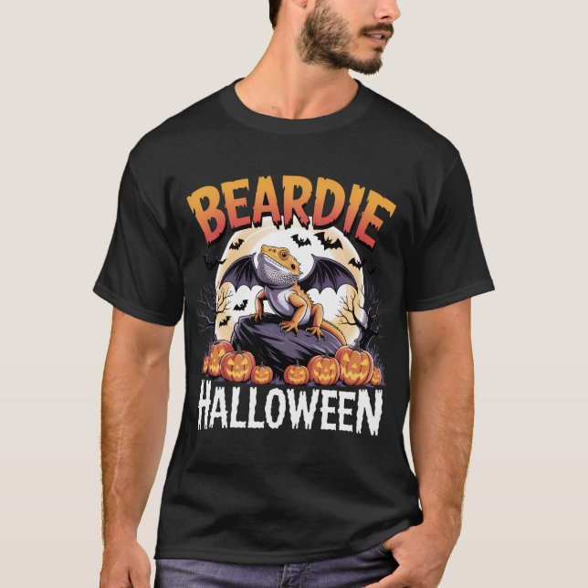 Camiseta Diversão do Dragão do Halloween (Frente)