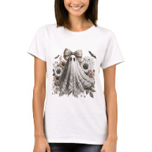 Camiseta Diversão do Halloween - Fantasma do Lace