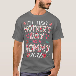 Camiseta Diversão Do Meu Primeiro Dia de as mães Como Uma M