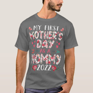 Camiseta Diversão Do Meu Primeiro Dia de as mães Como Uma M