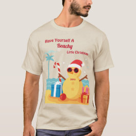 Camiseta Diversão do Natal Feriado do Papai Noel Personaliz