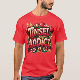 Camiseta Diversão do viciado em Tinsel