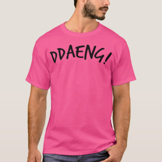 Camiseta Diversão E Legal Expressão De Ddaeng Do Exército K