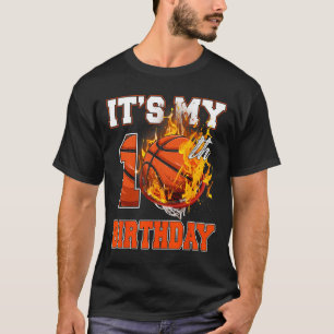 Camiseta Diversão É o meu 10º Aniversário, 10 Anos