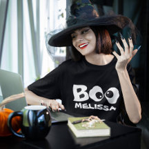 Diversão Espantosa Personalizada de Boo do Hallowe