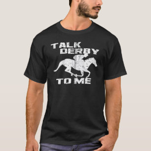 Camiseta Diversão Fale Derby Comigo Eu Dono de Cavalo Jocke