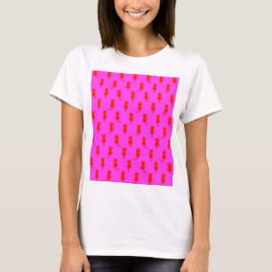 Camiseta Diversão Felina Para Sempre Gatos Vermelhos Capric