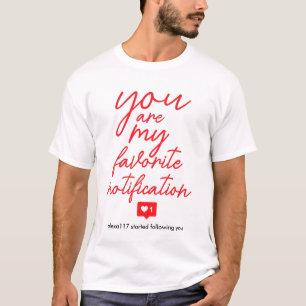 Camiseta Diversão Flertando Amor Namoro Letra Vermelha Escr