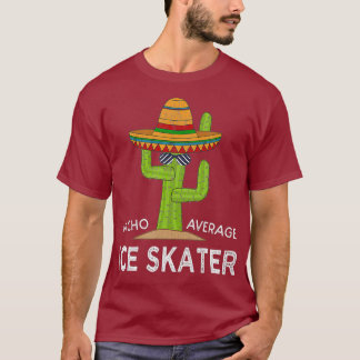 Camiseta Diversão Hilariant Ice Skating Memória Dizendo Gel