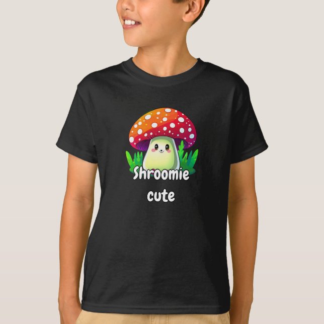 Camiseta Diversão Legal do Mushroom Guardian Melhor Na moda (Frente)