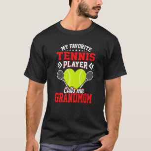 Camiseta Diversão Meu Jogador De Tênis favorito Me Chama Av