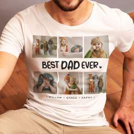 Camiseta Diversão Moderna 'MELHOR PAI DO MUNDO' 6 Fotos
