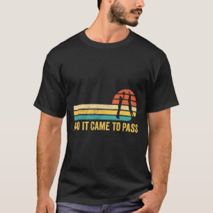 Camiseta Diversão Múmon Missionário LDS Basquete E Ele Cheg