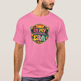 Camiseta diversão na aposentadoria