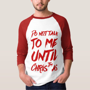 Camiseta Diversão Não Fale Comigo Até O Natal