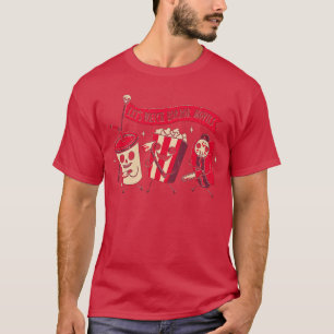Camiseta Diversão no Halloween Vamos assistir Lanches de fi