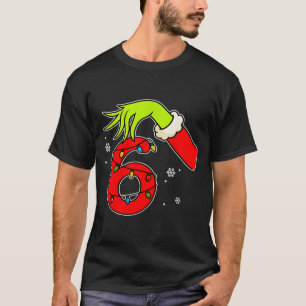 Camiseta Diversão Número 6 Natal 67 Seis Sete Meme Xmas Hom
