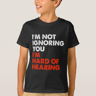 Camiseta Diversão para Deficientes Auditivos Sinal de Língu