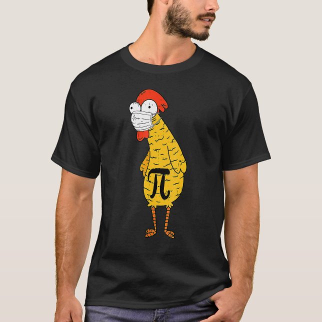 Camiseta Diversão Pi Day Ficken Face Máscara Professora De  (Frente)