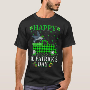 Camiseta Diversão Plaid Verde Caminhão Búfalo Peixe Voador