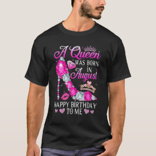 Camiseta Diversão, Rapariga de Salto Alto Uma Rainha Estava
