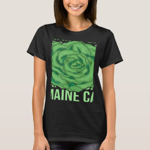 Camiseta Diversão Romaine Calm De Alface Vegetal Para Jardi