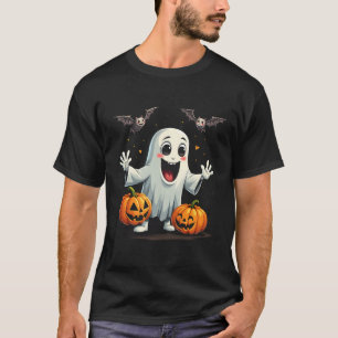 Camiseta Diversão Spooktacular do Trio de Halloween