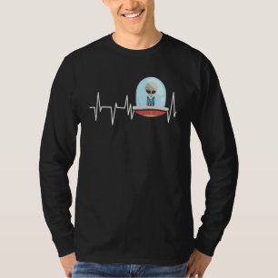 Camiseta Diversão Ufo Memes da alienígena
