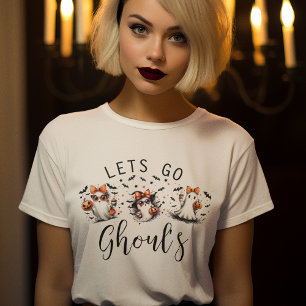 Camiseta Diversão Vamos Lá Espíritos de Halloween